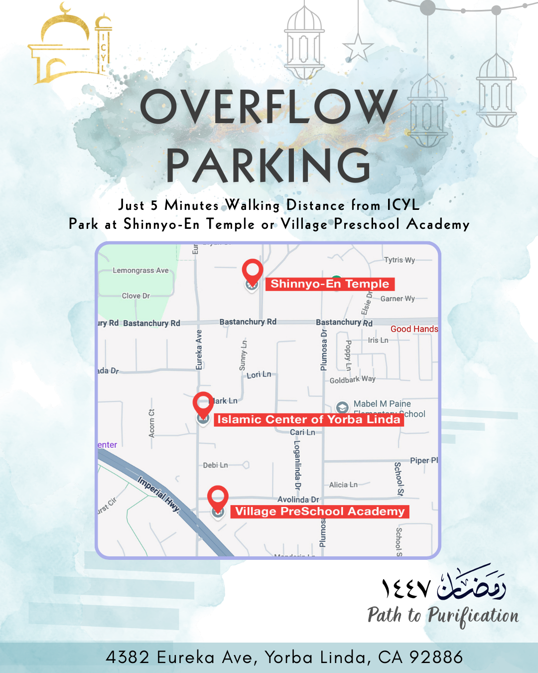 Overflow Parking Map